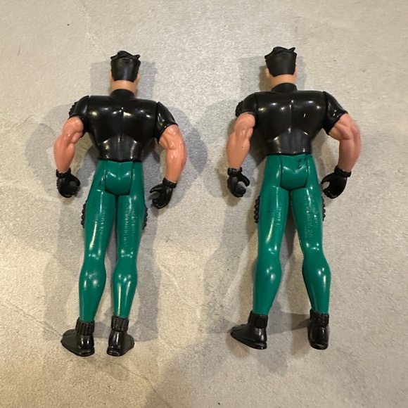 Set Vintage Dick Grayson Robin Kenner Action Figure Animated Series No Cape - Picture 2 of 4